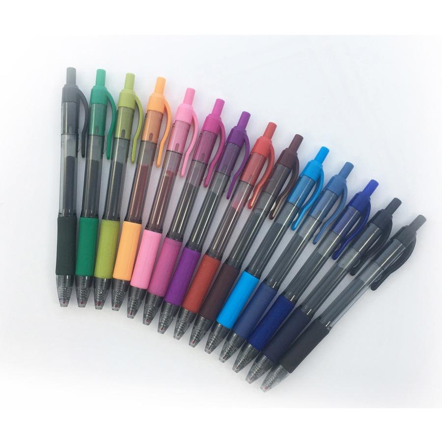 Journaling Notebook Pens Kit: 0.5mm Clickable Fine Point Gel Pens