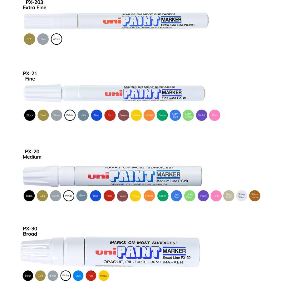 Medium Point Uni-Paint Markers