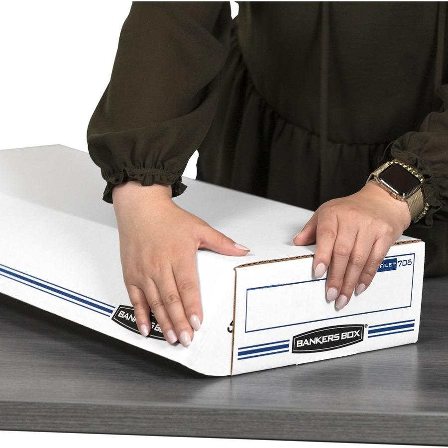 Bankers Box STOR/FILE Check Storage Boxes - Internal Dimensions