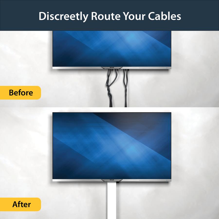 StarTech.com Cable Management Raceway with Cover 3(75mm)W x 2