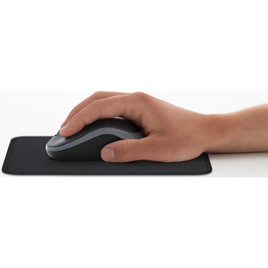 Logitech Full-Size Wireless Mouse, USB Nano Receiver, 1000 DPI Optical  Tracking, Ambidextrous, Red