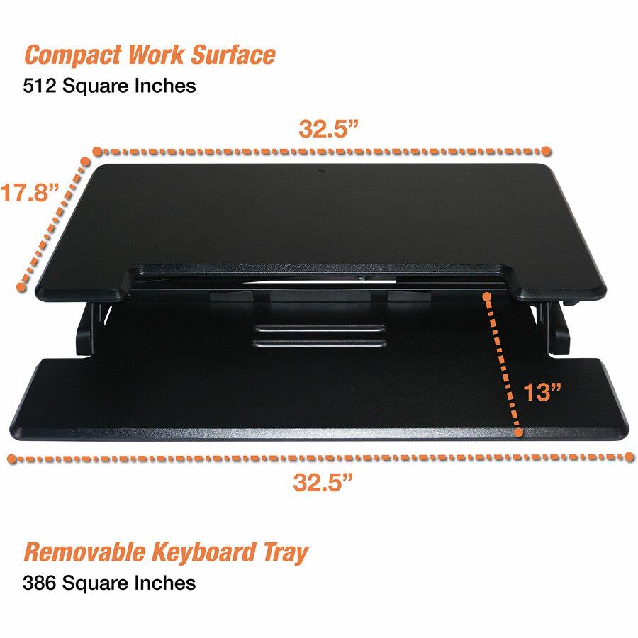 High Rise™ Height Adjustable Compact Electric Full Standing Desk