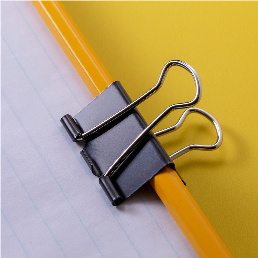 UNIVERSAL - Binder Clips; Width (Inch): 3 in; Color: Silver - 18141655 -  MSC Industrial Supply