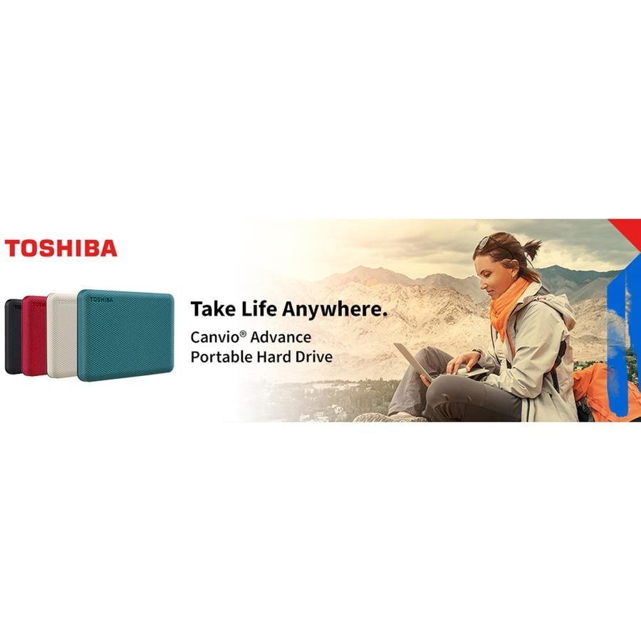  Toshiba Canvio Advance 2TB Portable External Hard