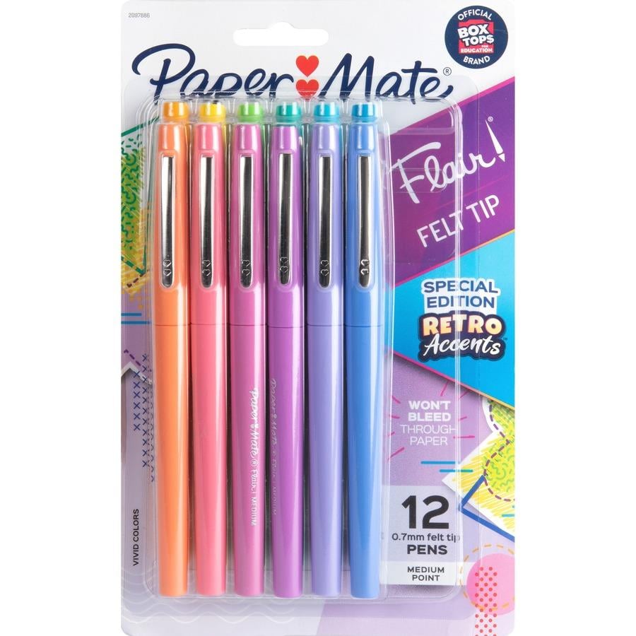 Paper Mate Flair Medium Point Pens - Medium Pen Point - PAP2097886