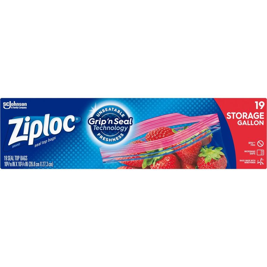 Ziploc Containers Single Serving with Lids 8 oz ea