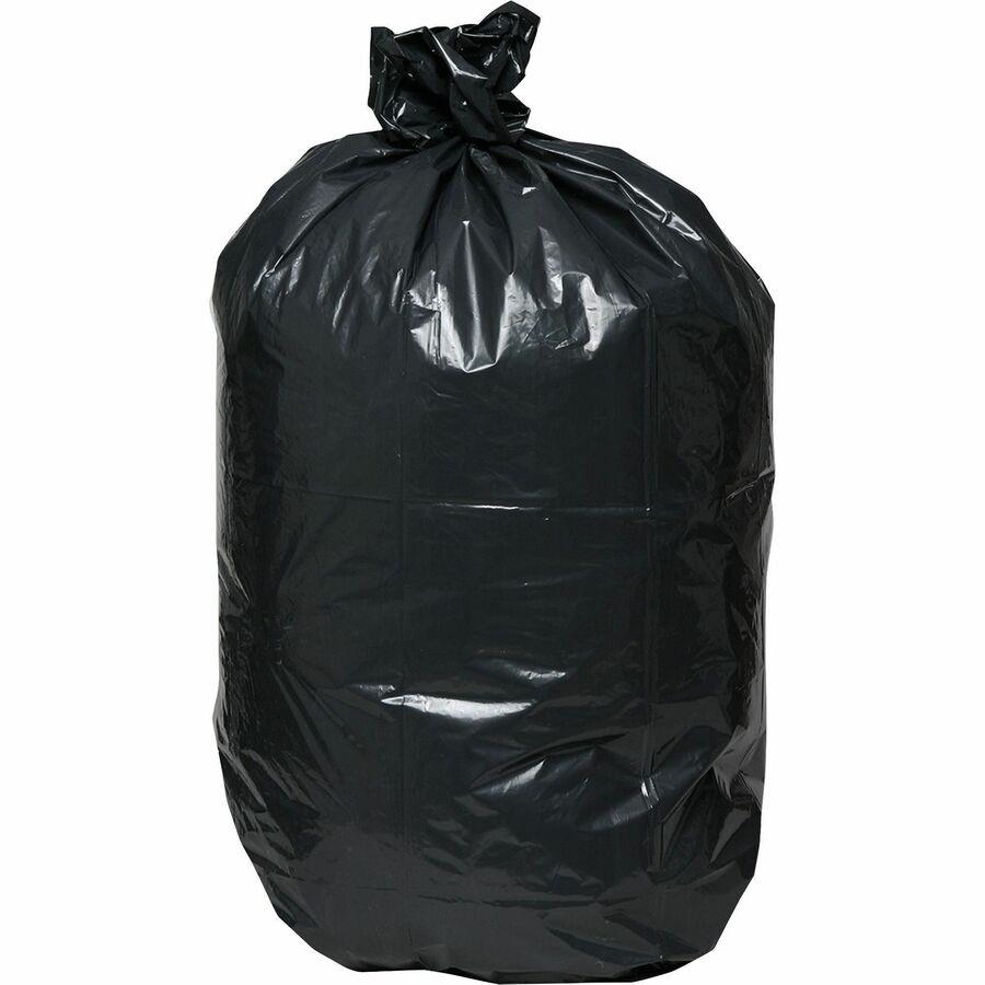 45 Gallon Trash Bags 3 MIL 25PCS Large Heavy Duty Garbage Rubbish