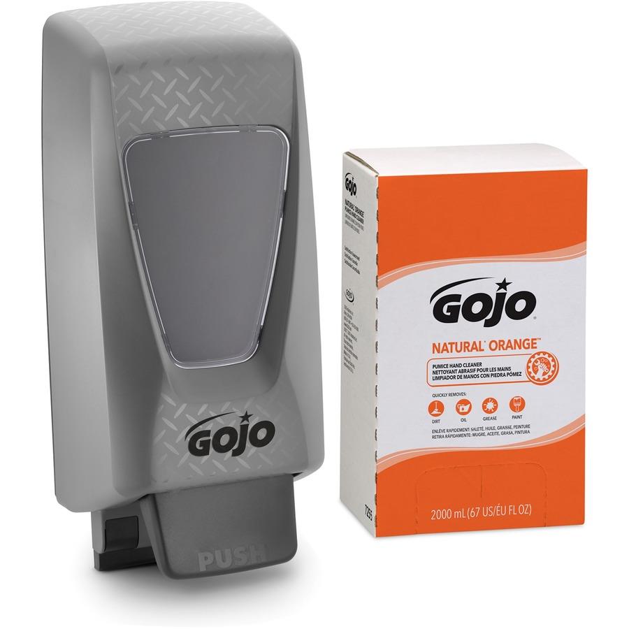 GOJO Natural Orange Pumice Hand Cleaner Bottle; 3.8L (1 gal.):Facility