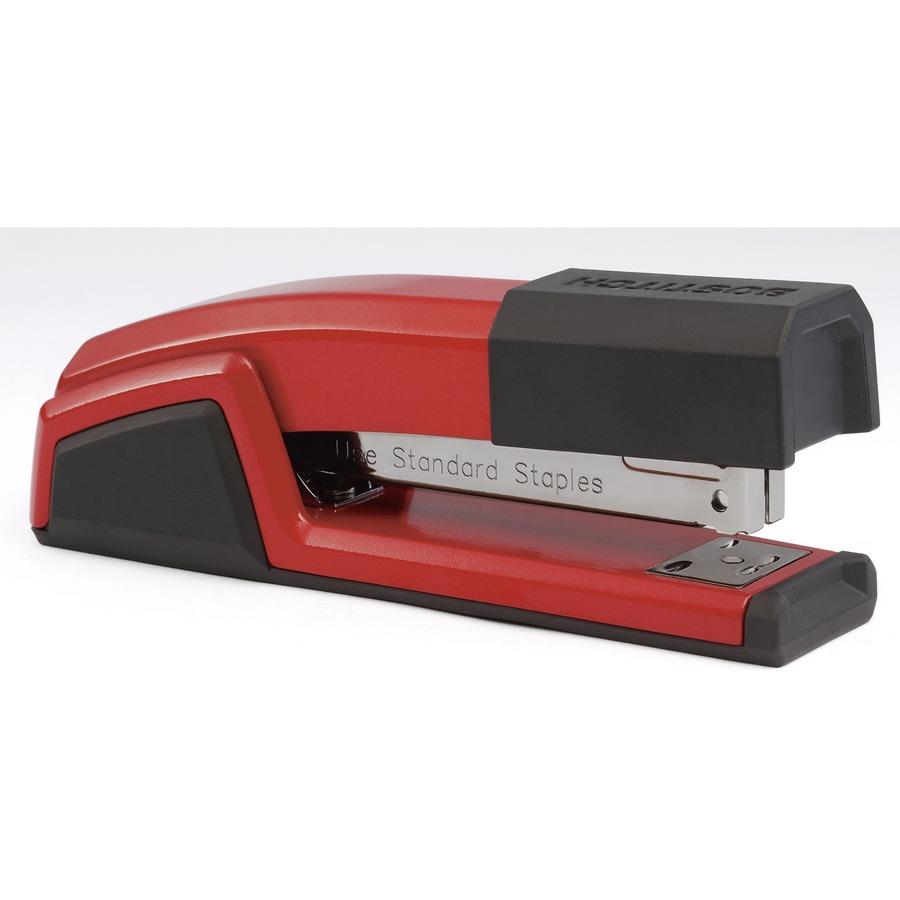 Stanley Bostitch Antimicrobial Full Strip Metal Stapler, Red