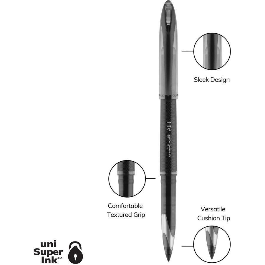 uni-ball Air Porous Point Pens, Medium Point (0.7mm), Assorted Colors, 3  Count