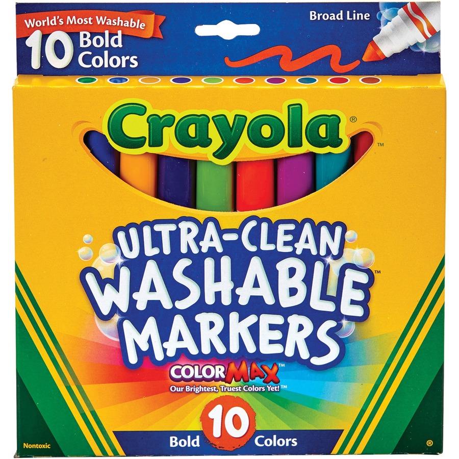 New Bic KIDS Ultra Washable Markers 10 pack Lot Of 2