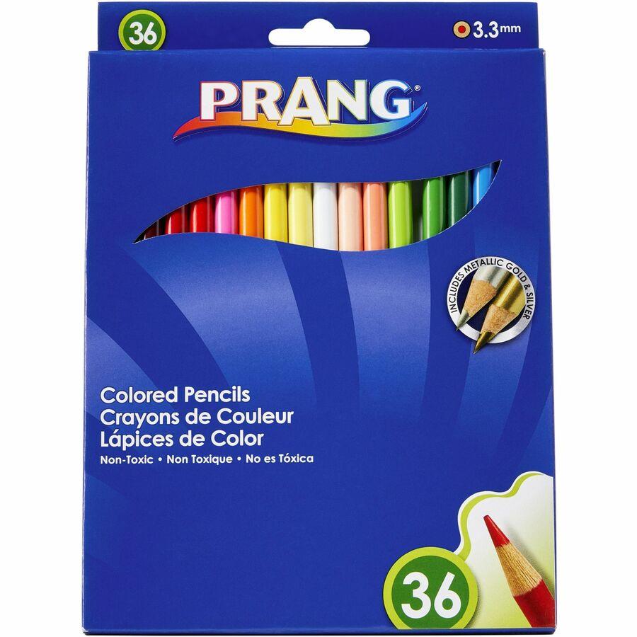 Prang Colored Pencils - 3.3 mm Lead Diameter - Assorted Lead - 72