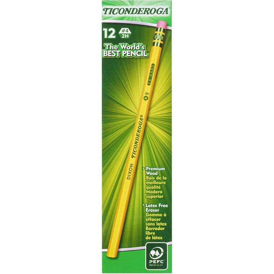 Ticonderoga Pre-Sharpened No. 2 Pencils