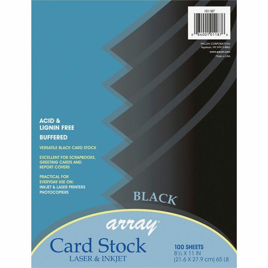 Jam Paper Cardstock Paper 80 Lbs 8.5 X 11 White Glossy 250/pack