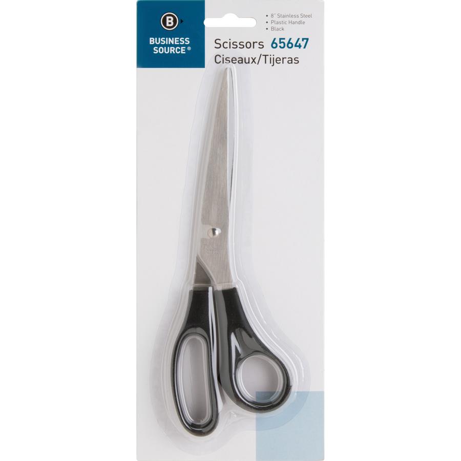 All-metal scissors BERLINGO Steel & Style, 180 mm, symmetrical