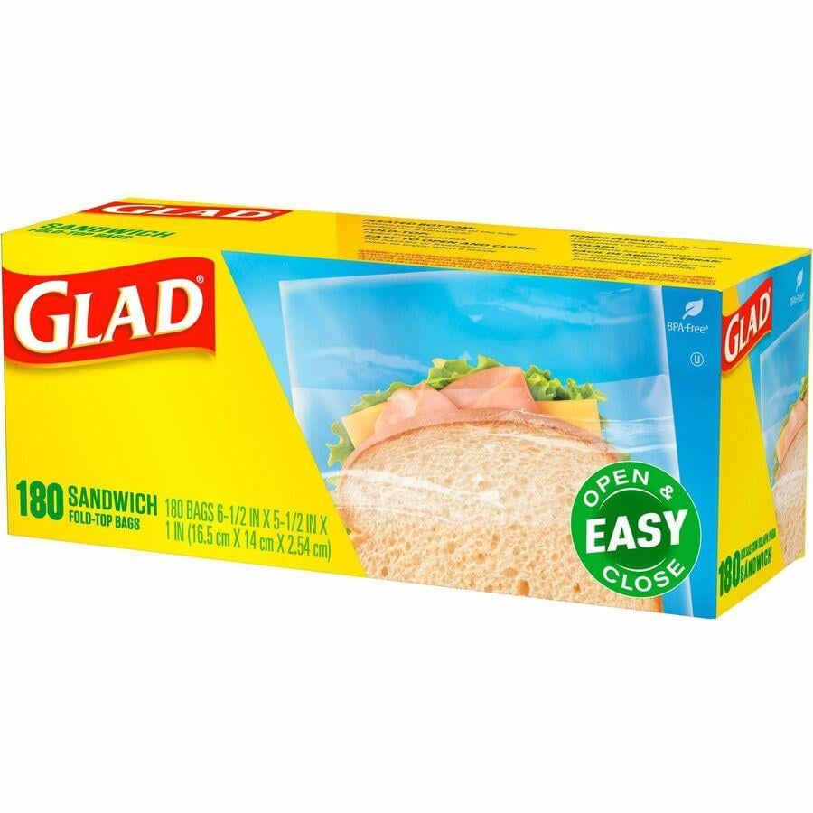 Glad Gallon Freezer Zipper Bags, 22 count