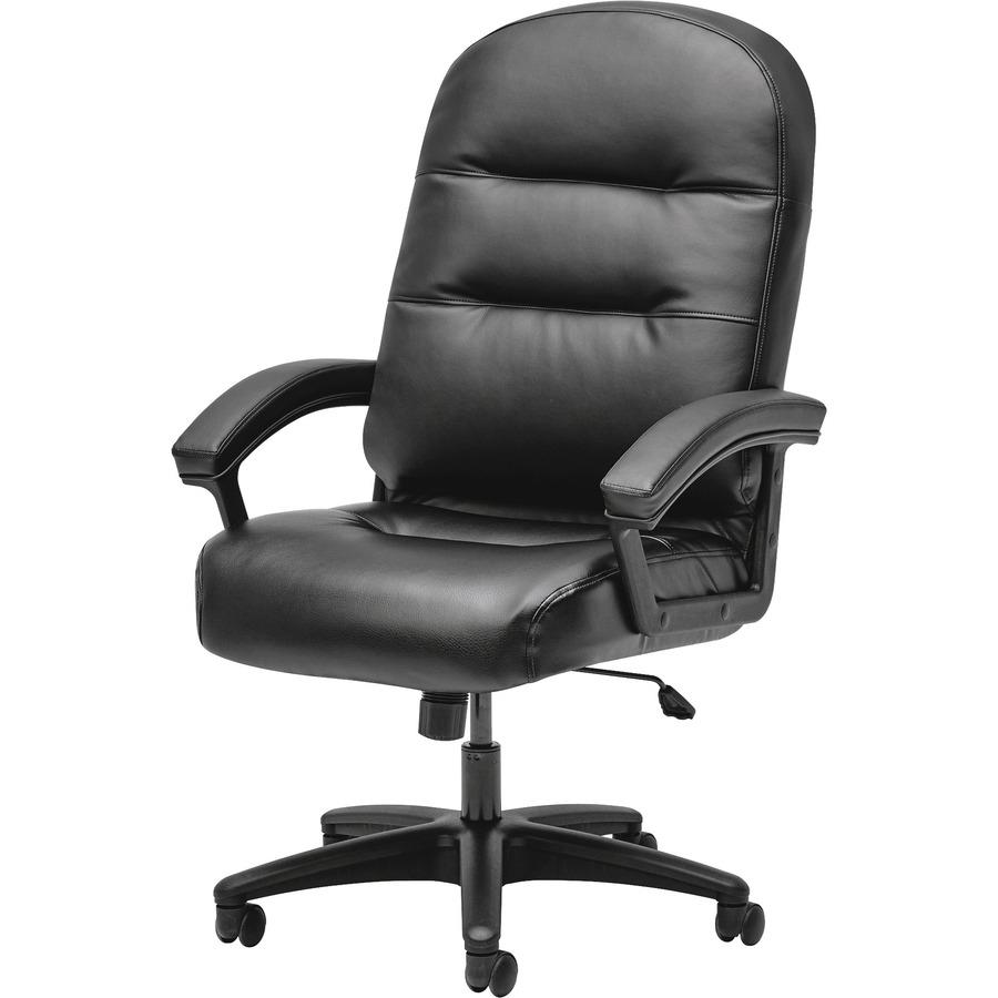 HON Pillow-Soft Executive High-Back Chair - Black