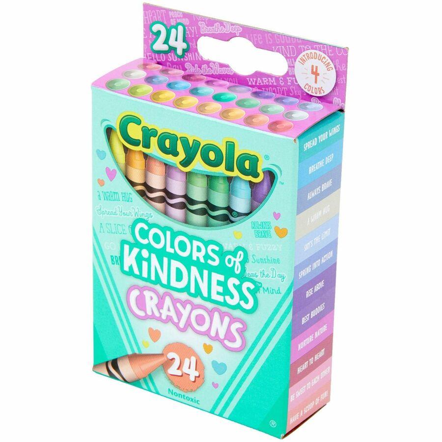 Crayola Large Crayons - Black, Blue, Brown, Green, Orange, Red