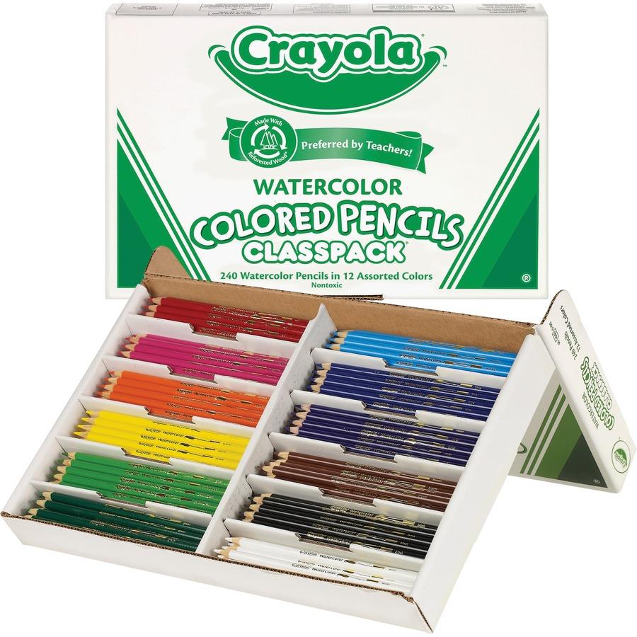 Crayola Classpack Watercolor Pencil Set (684240)