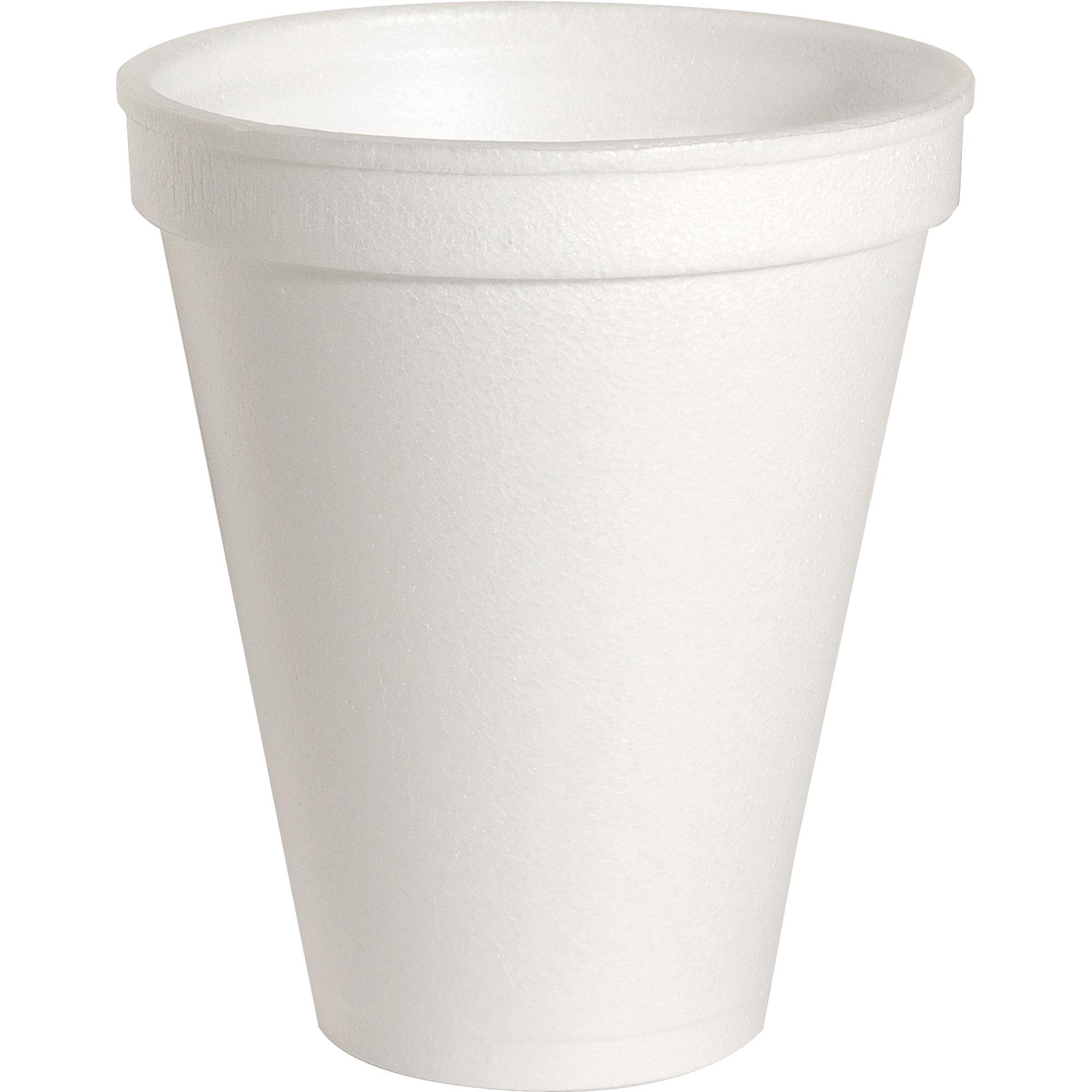 50-1000 Packs 12 oz Paper Coffee Cups Disposable Paper Cups White Hot Drink  Cups