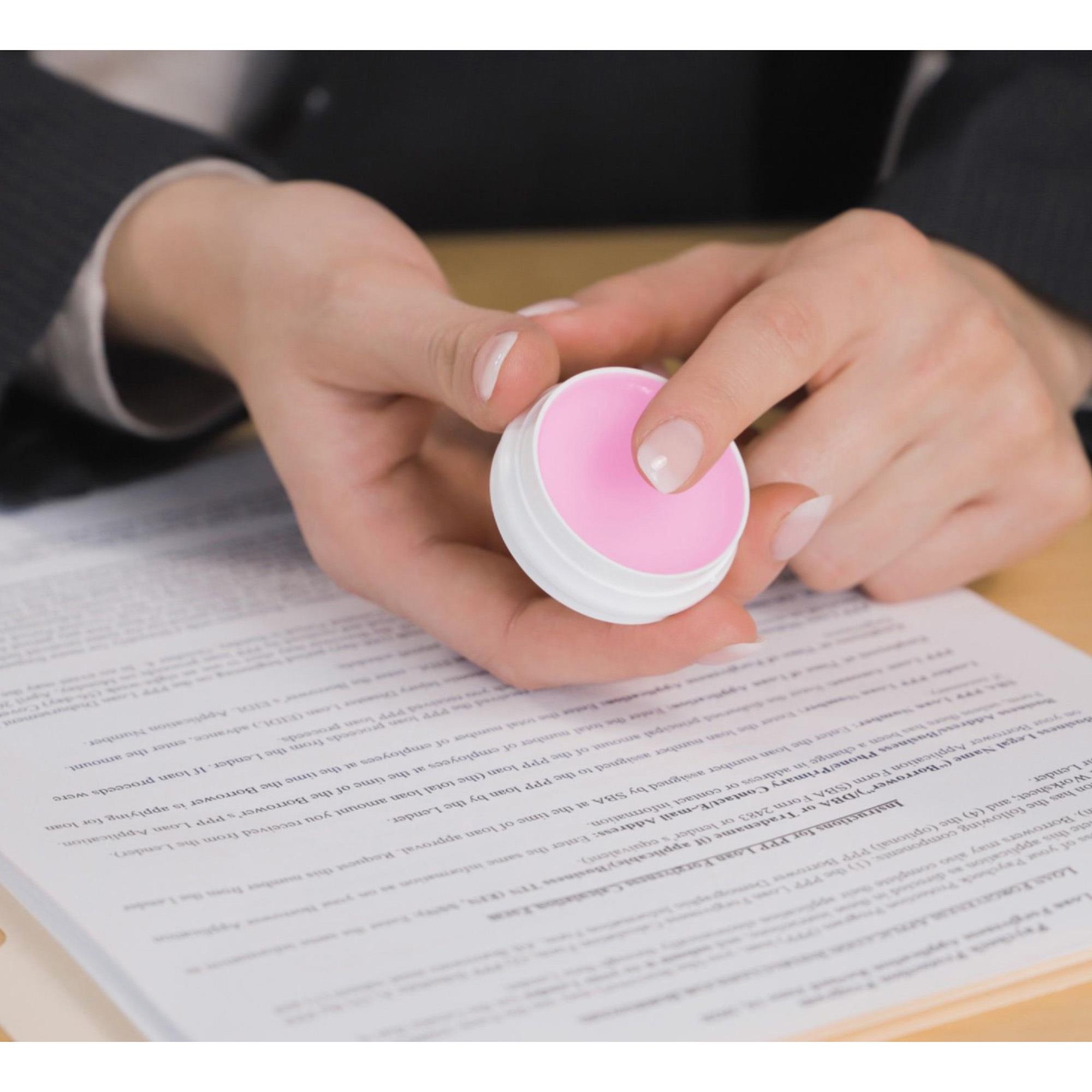 LEE SortKwik Economy MultiPack Fingertip Moistener Pink LEE10132