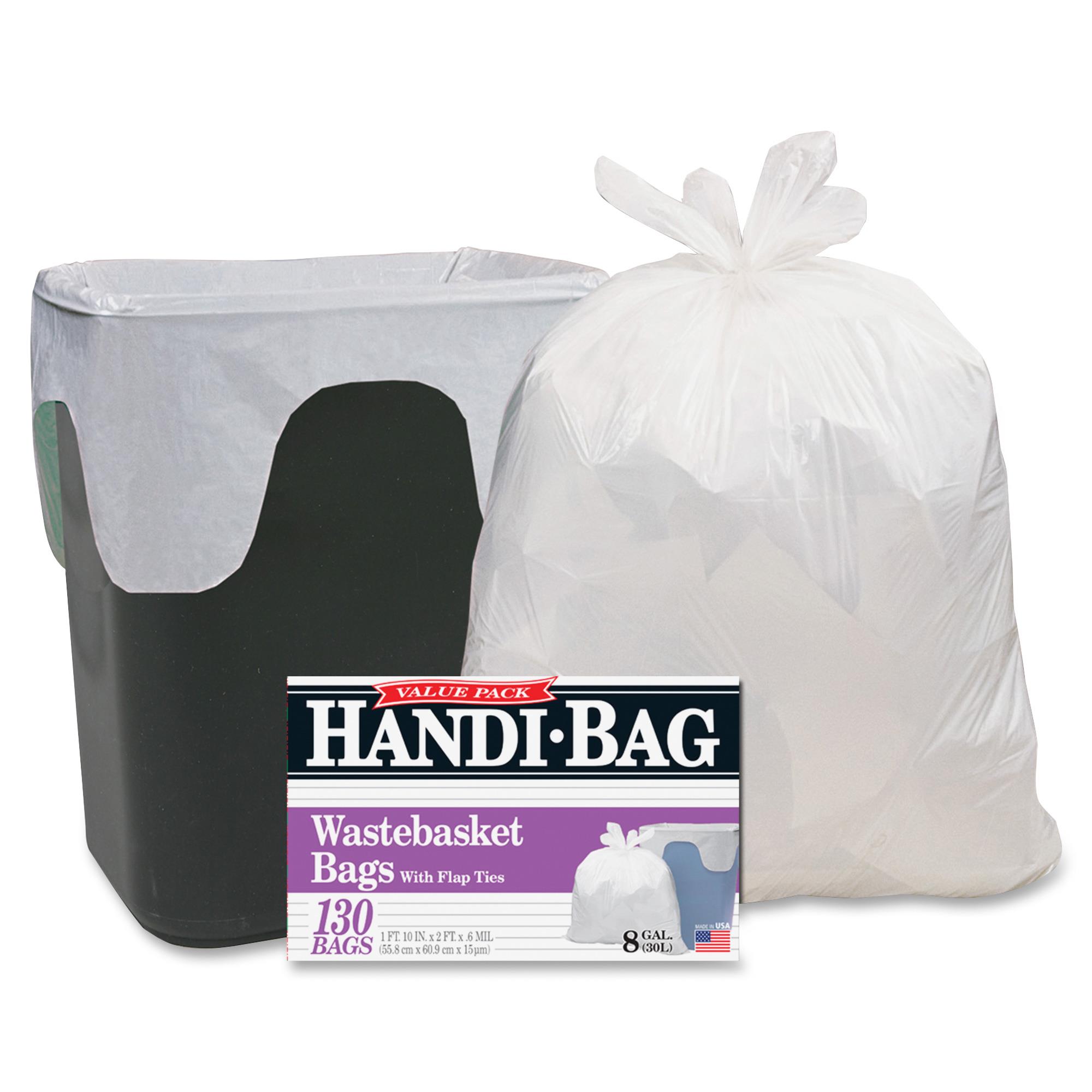 33 Gallons Resin Trash Bags - 40 Count
