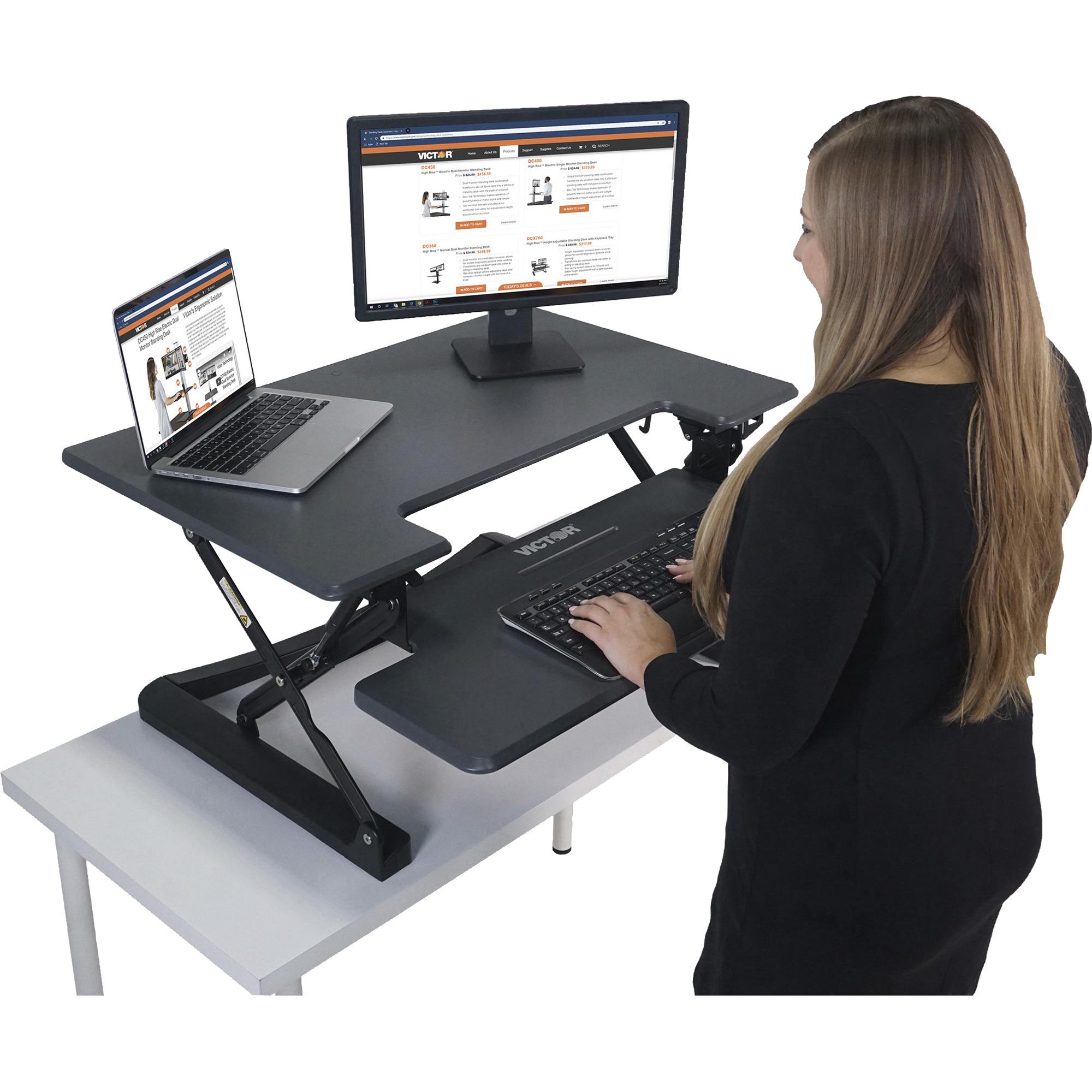  Kantek Premium Ergonomic Height Adjustable Under Desk