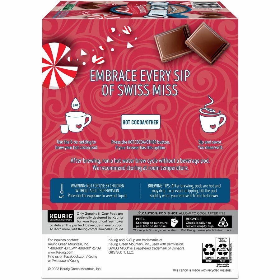 Swiss miss peppermint outlet hot chocolate