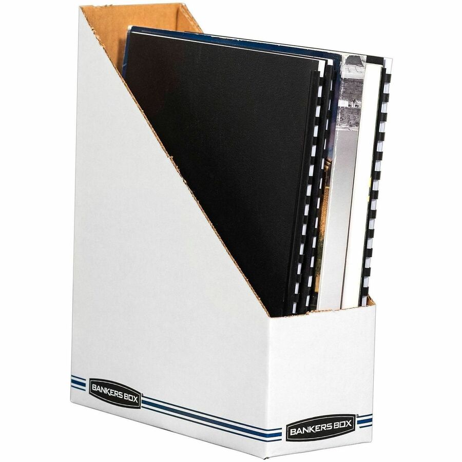 PATIKIL Magazine File Holder Set, 5Pcs Cardboard Foldable Desk