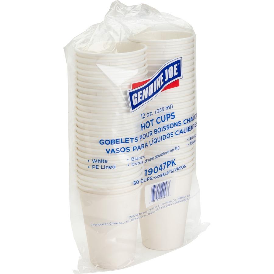 Genuine Joe 20 fl oz Styrofoam Cup, White