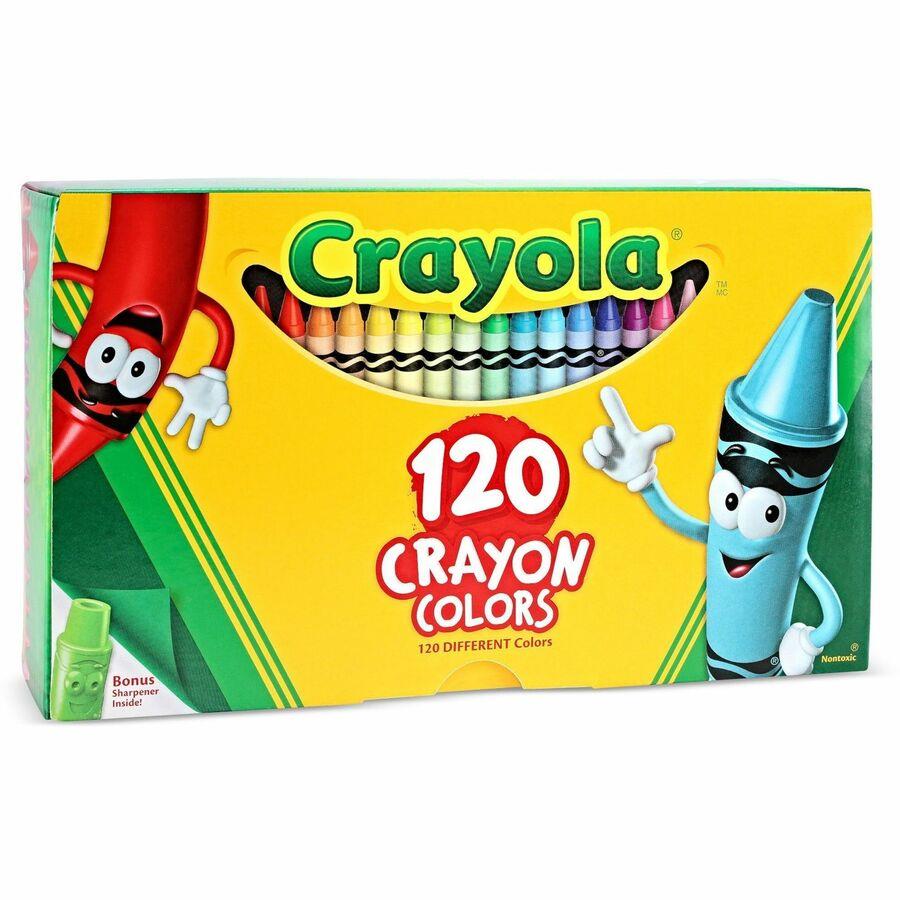 Crayola Crayons/Markers Combo Classpack - Assorted Ink - Assorted Wax - 256  / Box - ICC Business Products