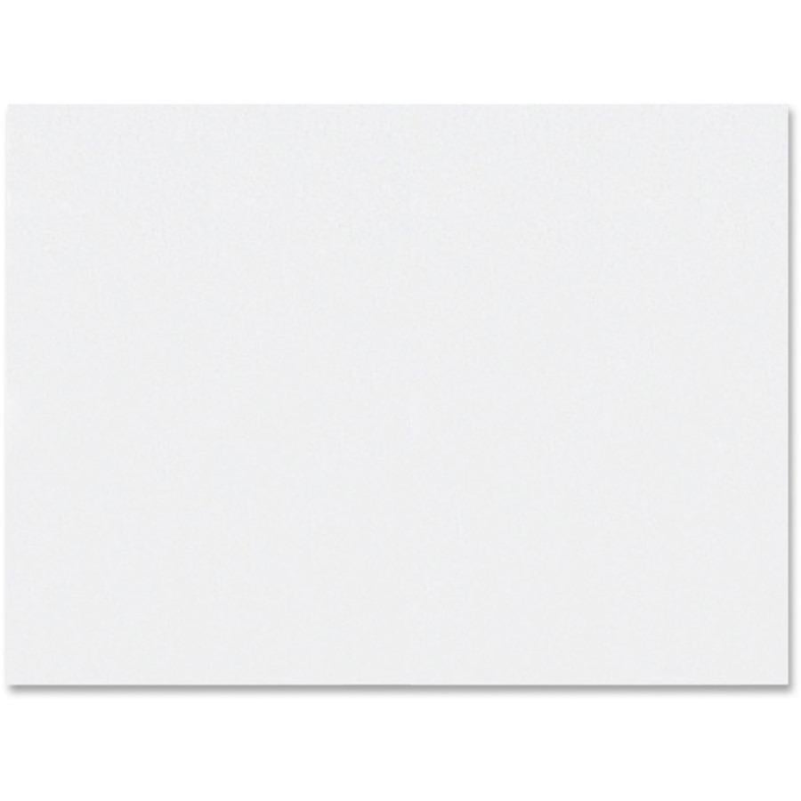 Pacon Tagboard - Art Project, Craft Project - 24 x 18 - 100 / Pack -  White - ICC Business Products
