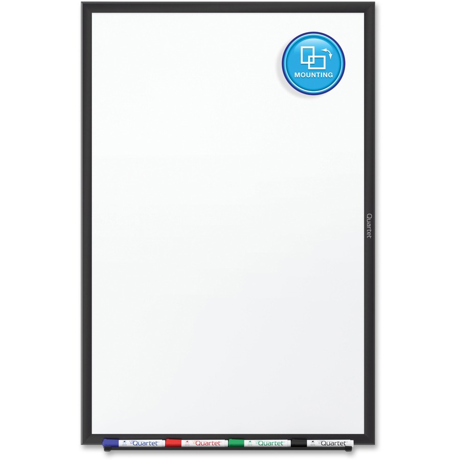 Quartet Classic Total Erase Whiteboard 72" (6 ft) Width x 48" (4 ft) Height White Melamine