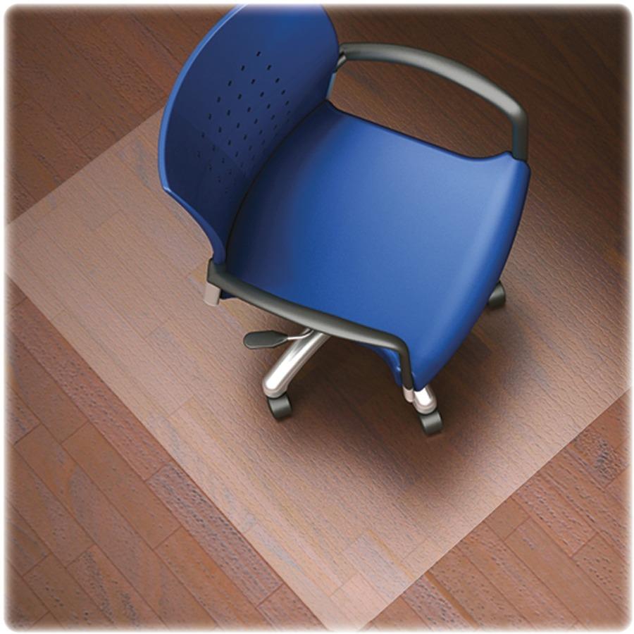 Lorell Economy Chairmat, Low-Pile Standard Lip