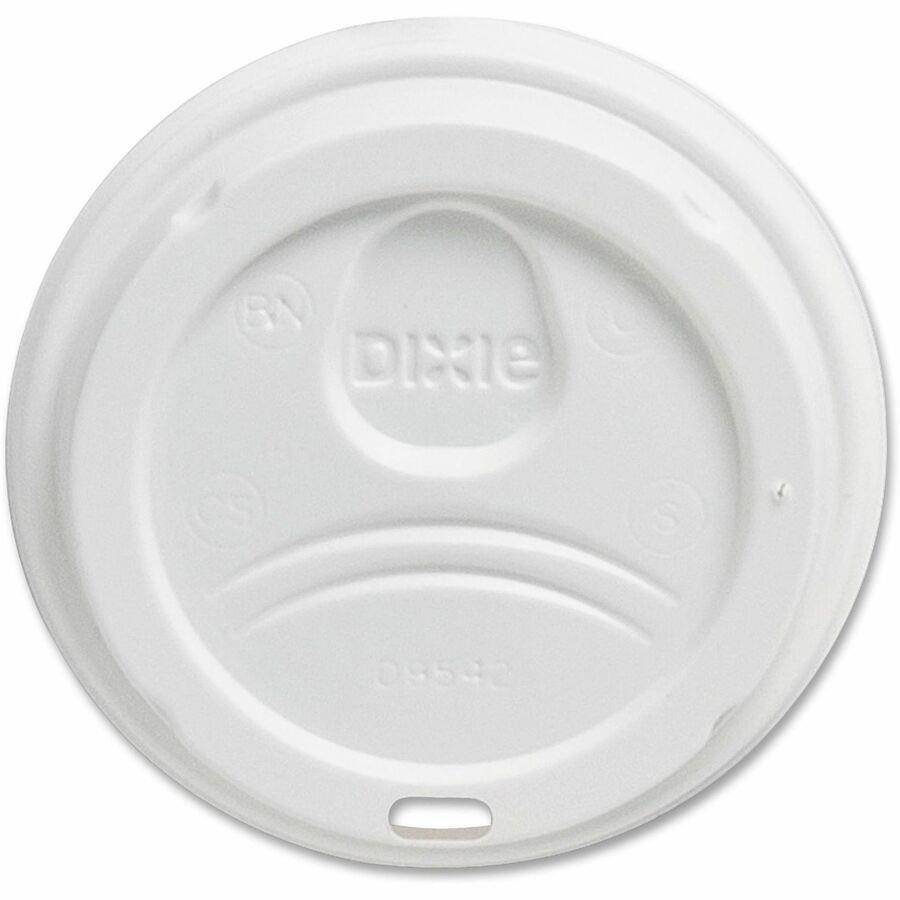 Dixie PerfecTouch 16 oz. Hot Cups and Dixie Dome Plastic Hot Cup Lids,  50/pack