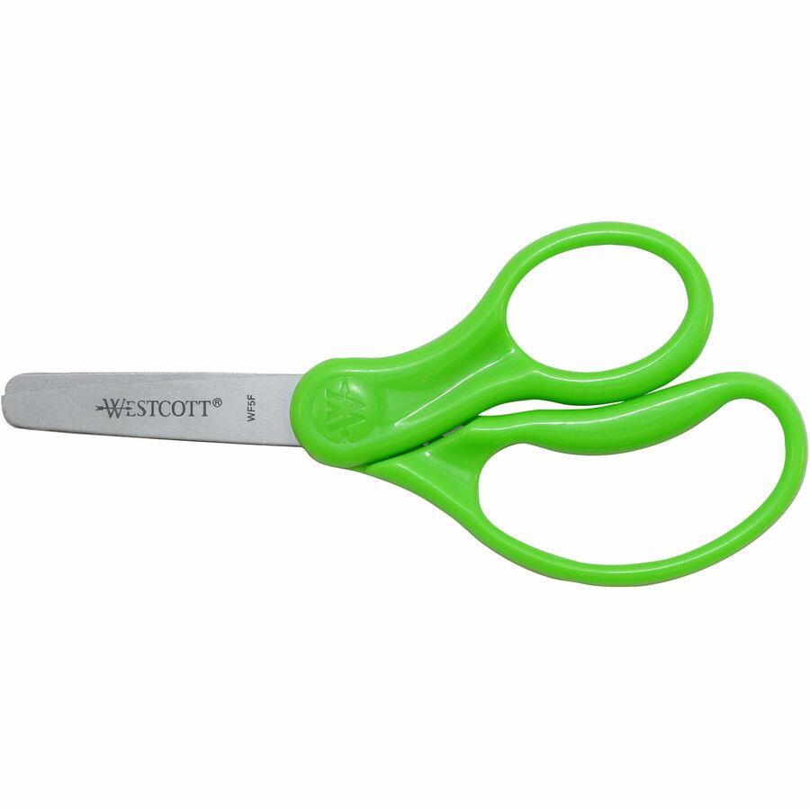 Fiskars 5 Blunt-tip Kids Scissors - 5 Overall LengthSafety Edge Blade -  Blunted Tip - Blue - 1 Each