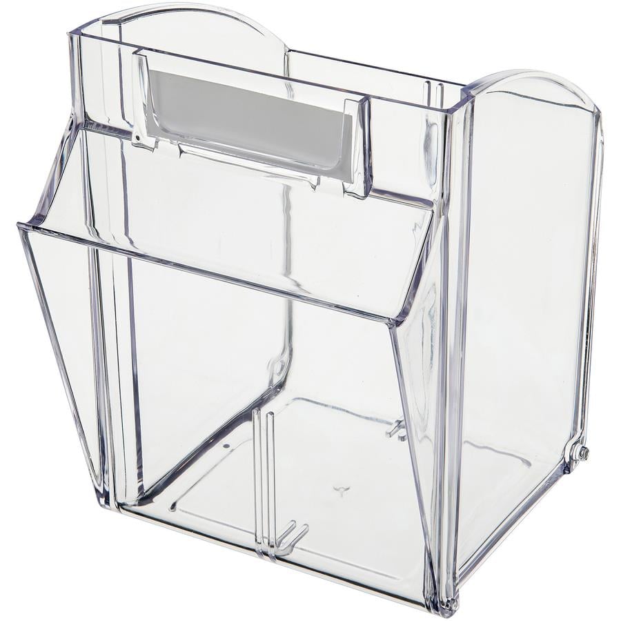 Deflecto Tilt Bin Interlocking Multi-Bin Storage Organizer