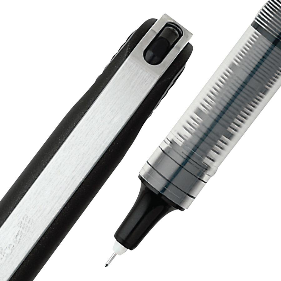 Straight Liquid Ballpoint Fine Point Roller Pen (0.5mm) Bullet Tip