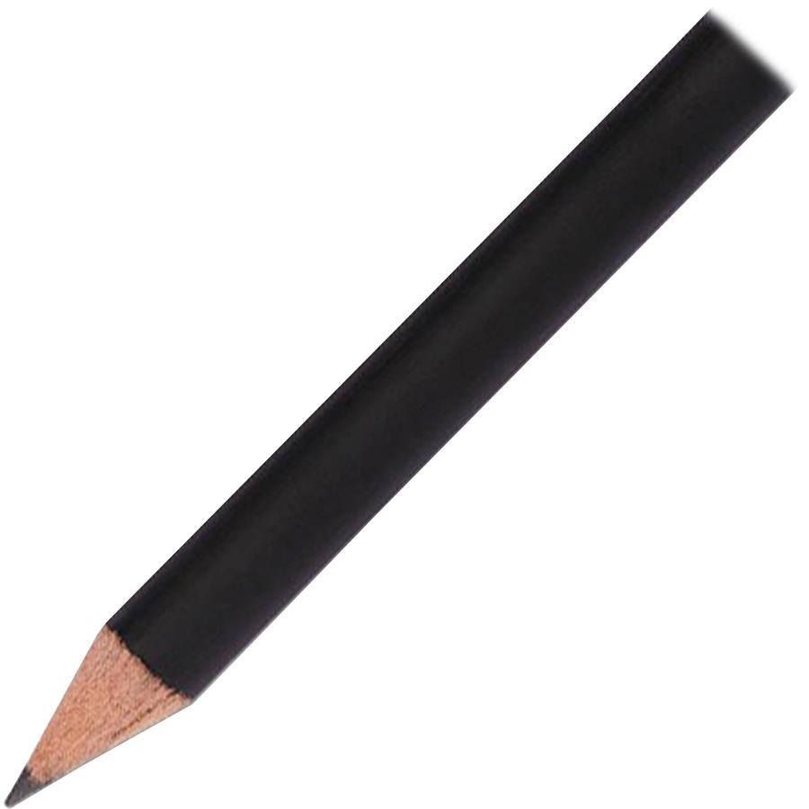 Paper Mate Mirado Black Warrior Pencils with Eraser - #2 Lead - Black  Barrel - 12 / Dozen - ICC Business Products