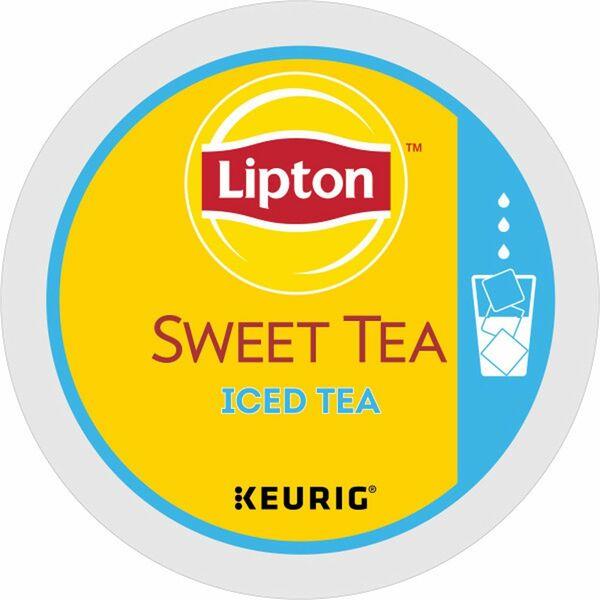 Lipton Iced Tea K-Cups, Unsweetened Black Tea, 24 Pods