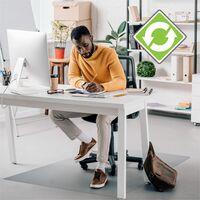 Ecotex Enhanced Polymer Rectangular Chair Mat with Anti-Slip Backing for Hard Floors - 48 Ecotex Enhanced Polymer Rectangular Chair Mat with Anti-Slip Backing for Hard Floors - 48