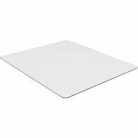 Lorell Tempered Glass Chair Mat 44 x 50 Clear - Office Depot