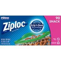 Snack ziploc bag 2025 size