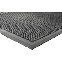 Genuine Joe Brush Tip Scraper Mat - Indoor, Outdoor - 60