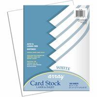Springhill 8.5x11 Inkjet, Laser Printable Multipurpose Card Stock - White -  Recycled - 92 Brightness - Letter - 8 1/2 x 11 - 110 lb Basis Weight -  Smooth, Hard - 1 Pack - ICC Business Products