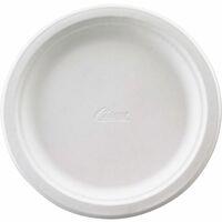  Chinet Paper Dinnerware, Plate, 6 Dia, White, 125