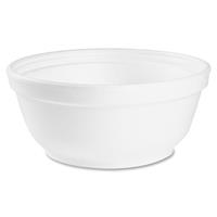 Dart Foam Bowls 8 Ounces White Round 50/Pack