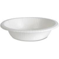 Tablemate Plastic Dinnerware Bowls 5 oz. White 125/Pack