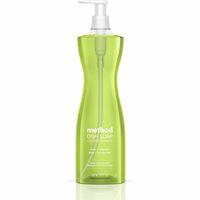 Method Dish Soap - 18 fl oz (0.6 quart) - Lime + Seasalt Scent - 6 / Carton - Light Willow Green