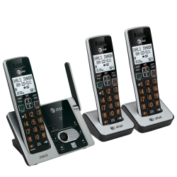 AT&T CL82313 DECT 6.0 Expandable Cordless Phone System With Digital ...